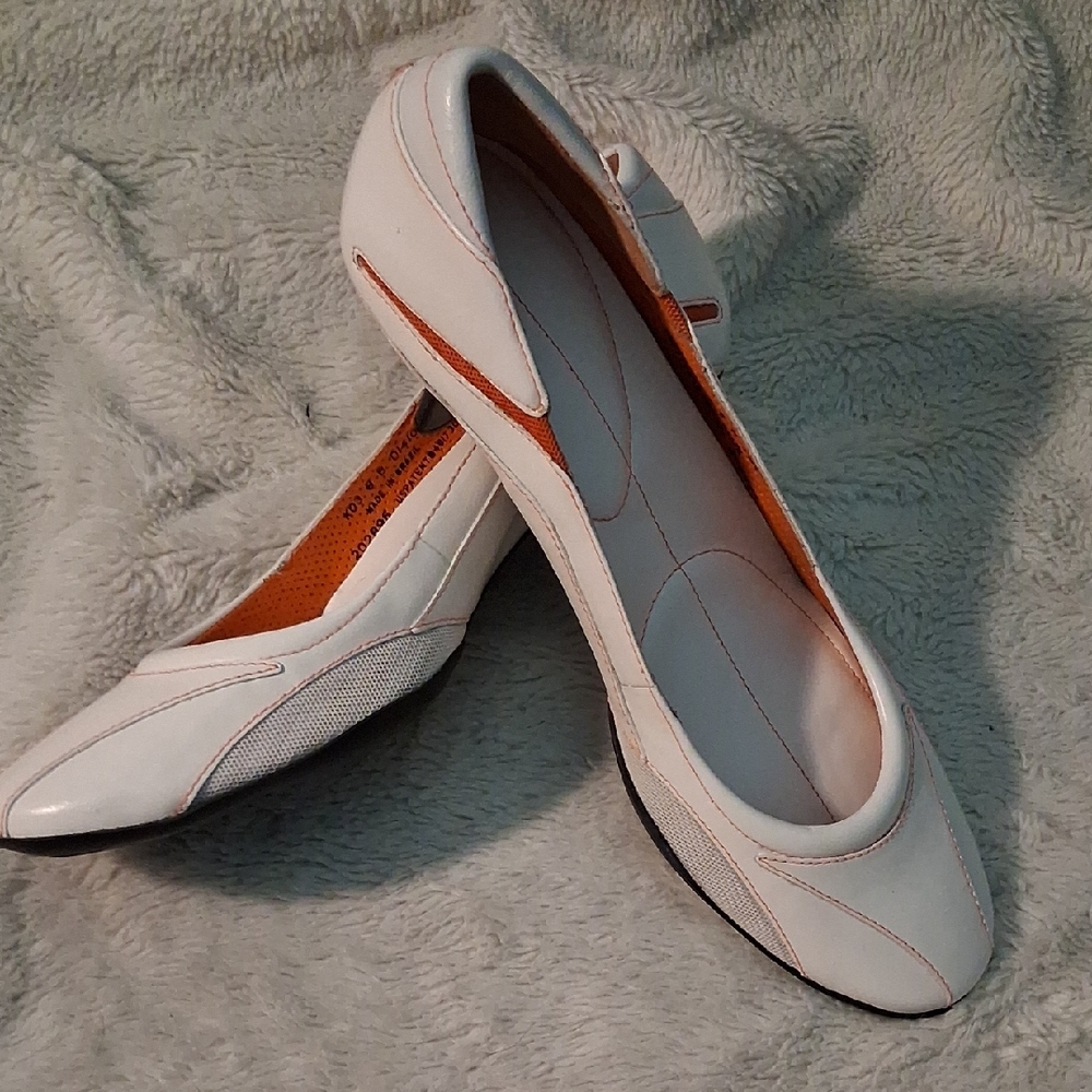 Chic White Women's Flats